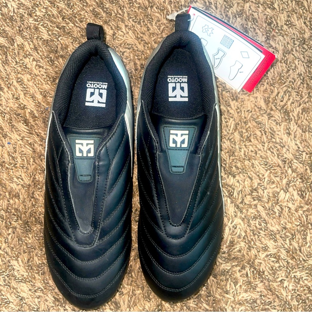 Mooto Wings Taekwondo TKD MMA Karate Mens Shoes Size 8.5 Black NEW